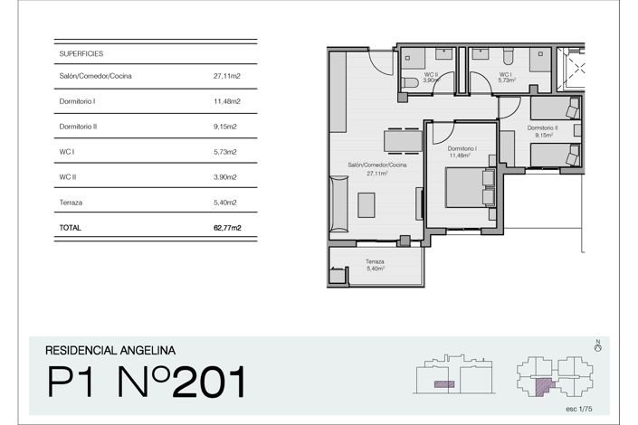 Image No.7-2 Bed Apartment for sale