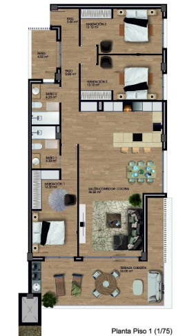 Image No.11-Appartement de 3 chambres à vendre à Alicante City