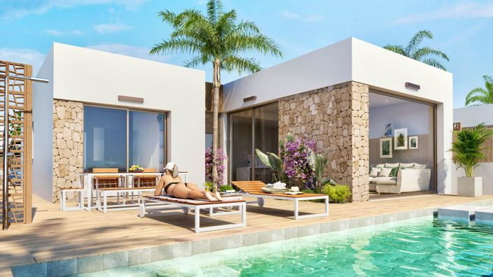 Image No.2-Villa de 3 chambres à vendre à Los Alcázares