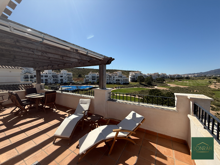 Image No.3-Penthouse de 2 chambres à vendre à Hacienda Riquelme Golf Resort