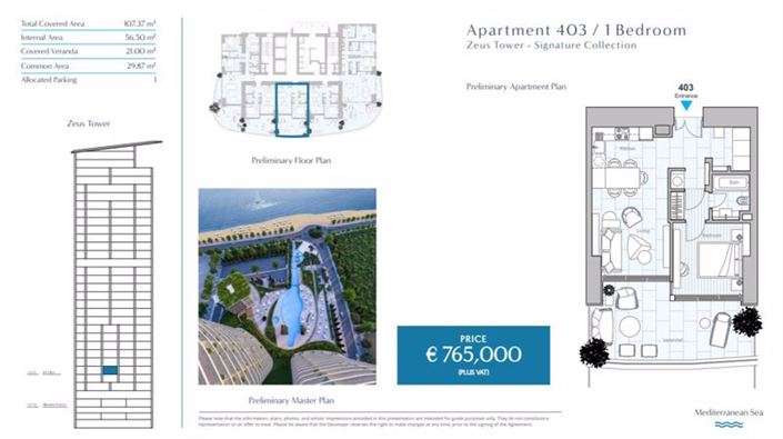 Image No.22-1 Bed Apartment for sale