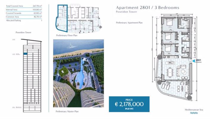 Image No.50-Appartement de 3 chambres à vendre à Limassol Marina