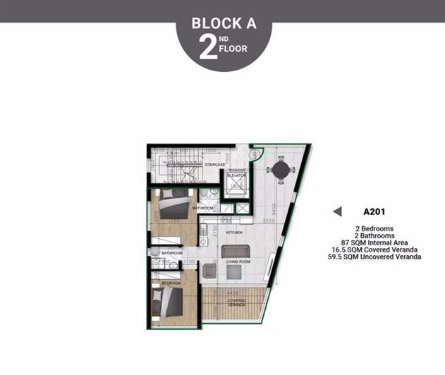 Image No.10-Appartement de 2 chambres à vendre à Leivadia