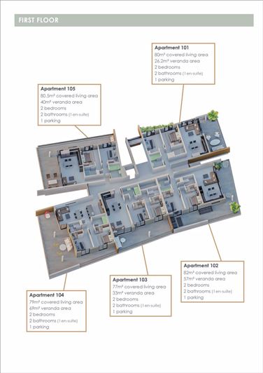 Image No.20-Appartement de 2 chambres à vendre à Aradippou