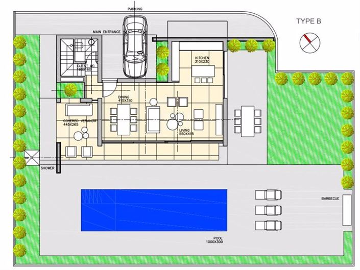 Image No.20-Villa de 4 chambres à vendre à Pernera