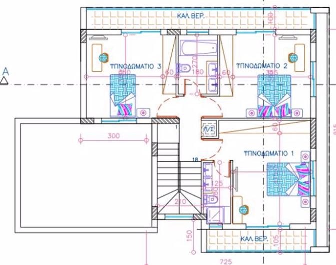 Image No.7-Villa de 3 chambres à vendre à Leivadia