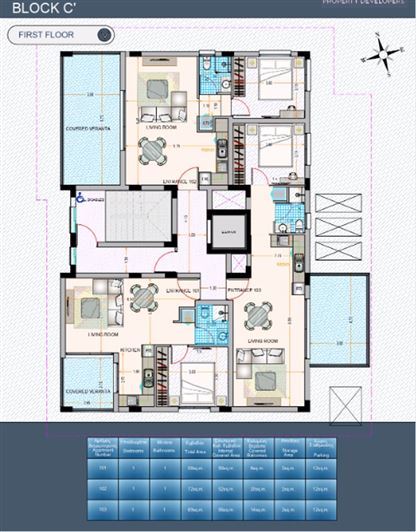 Image No.14-Appartement de 1 chambre à vendre à Larnaca Marina