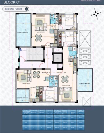 Image No.15-Appartement de 1 chambre à vendre à Larnaca Marina