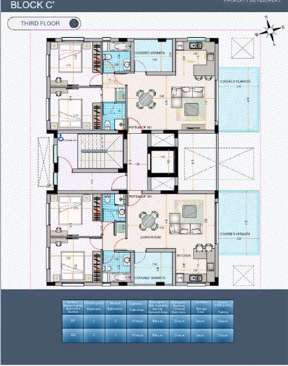 Image No.13-Appartement de 2 chambres à vendre à Larnaca Marina