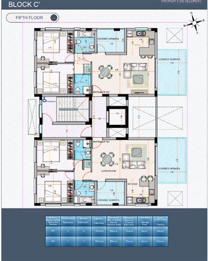 Image No.15-Appartement de 2 chambres à vendre à Larnaca Marina