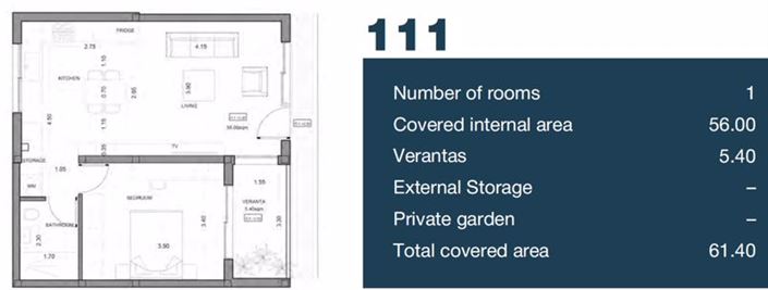 Image No.35-Appartement de 1 chambre à vendre à Pylas