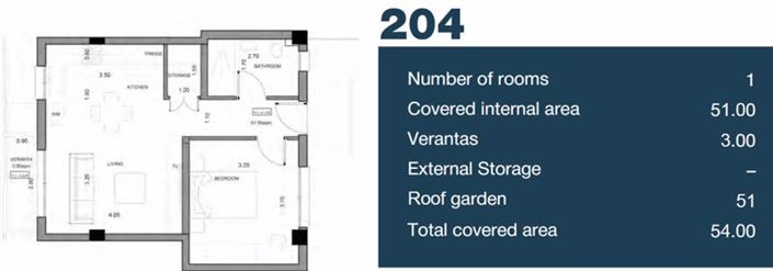Image No.34-Appartement de 1 chambre à vendre à Pylas