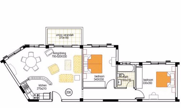 Image No.9-Appartement de 2 chambres à vendre à Kato Paphos