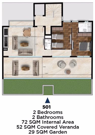 Image No.2-Appartement de 2 chambres à vendre à Athènes