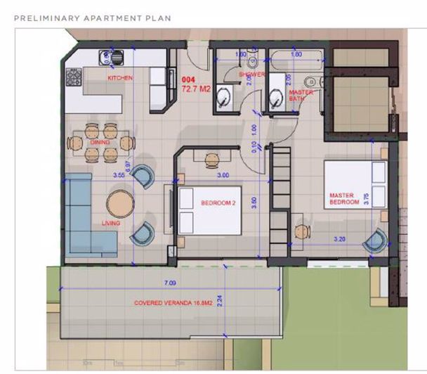 Image No.12-2 Bed Apartment for sale