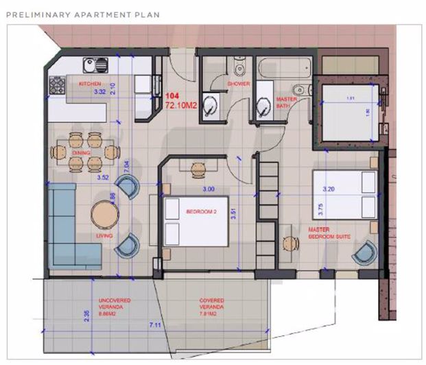 Image No.17-2 Bed Apartment for sale