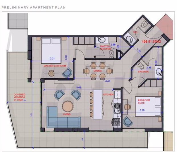 Image No.18-2 Bed Apartment for sale