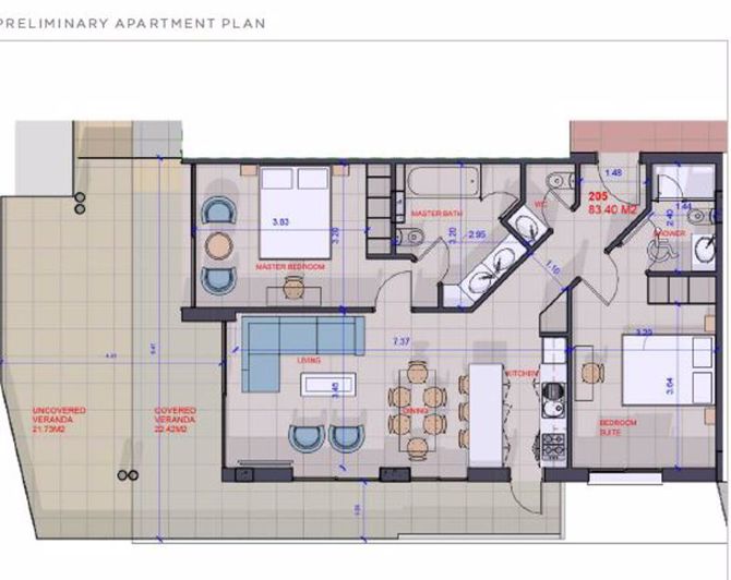 Image No.24-2 Bed Apartment for sale