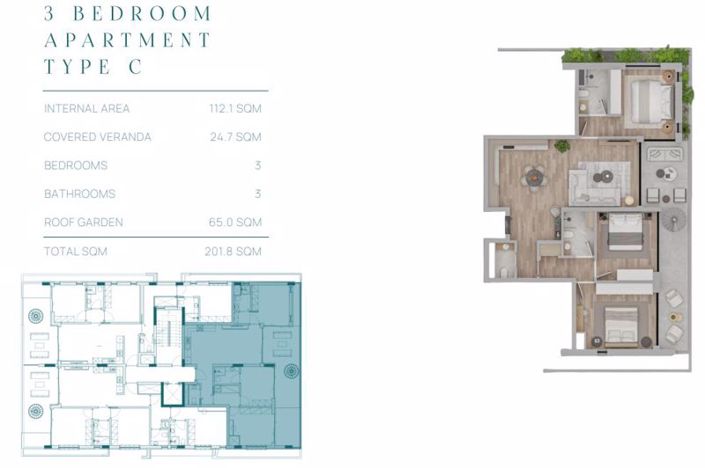Image No.26-Appartement de 3 chambres à vendre à Leivadia
