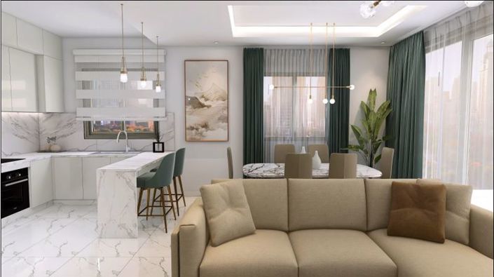 Image No.2-Appartement de 2 chambres à vendre à Leivadia