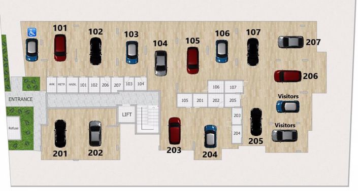 Image No.7-Appartement de 2 chambres à vendre à Oroklini