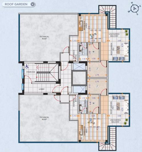 Image No.19-Appartement de 2 chambres à vendre à Larnaca Marina