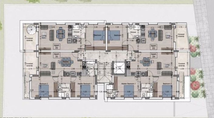 Image No.14-Appartement de 2 chambres à vendre à Leivadia