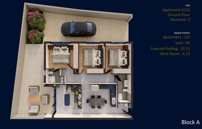 Image No.14-Appartement de 3 chambres à vendre à Deryneia