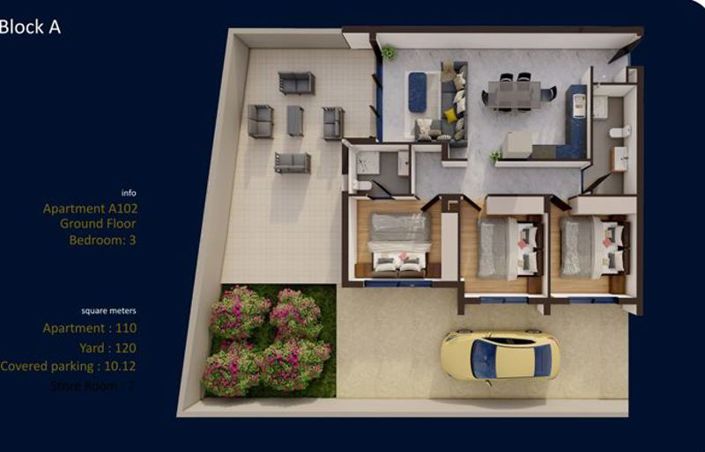 Image No.15-Appartement de 3 chambres à vendre à Deryneia