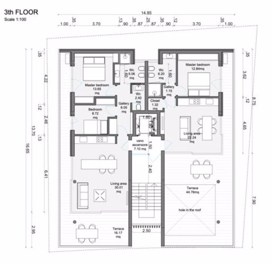 Image No.13-Appartement de 2 chambres à vendre à Tombs of the Kings