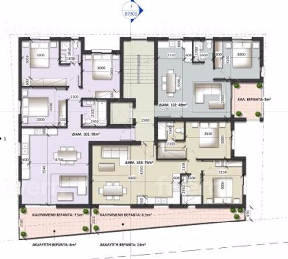 Image No.9-Appartement de 2 chambres à vendre à Kiti