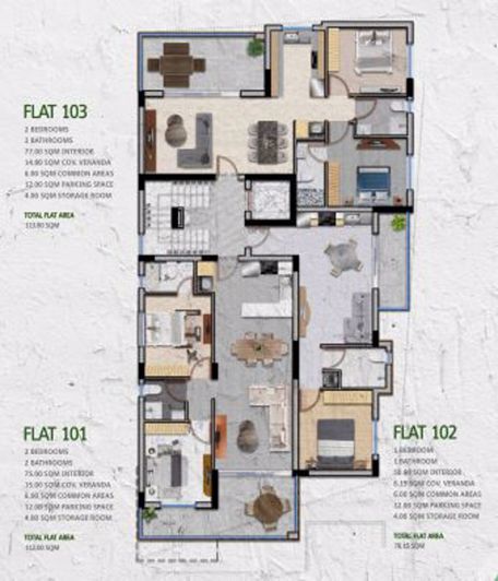 Image No.13-Appartement de 1 chambre à vendre à Leivadia