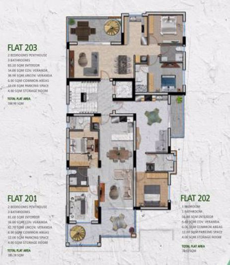 Image No.14-Appartement de 1 chambre à vendre à Leivadia