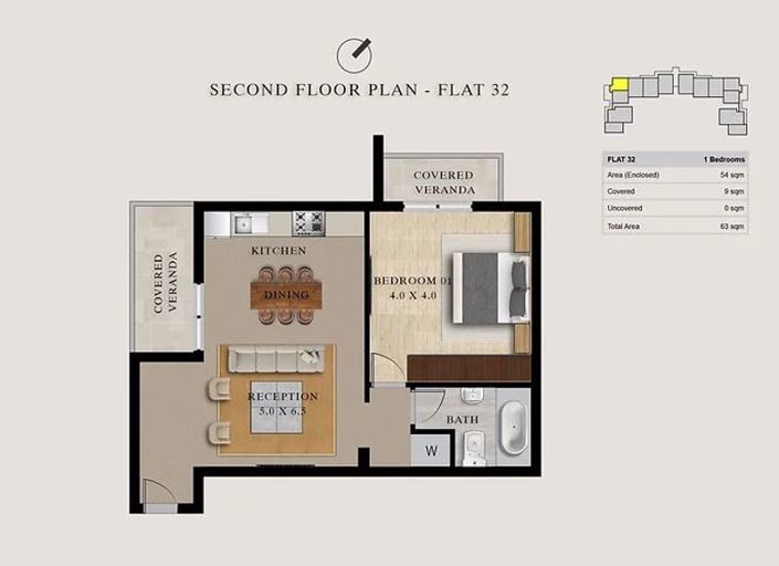 Image No.18-Appartement de 1 chambre à vendre à Pylas