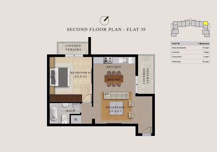 Image No.19-Appartement de 1 chambre à vendre à Pylas