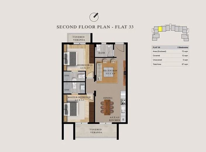 Image No.17-Appartement de 2 chambres à vendre à Pylas