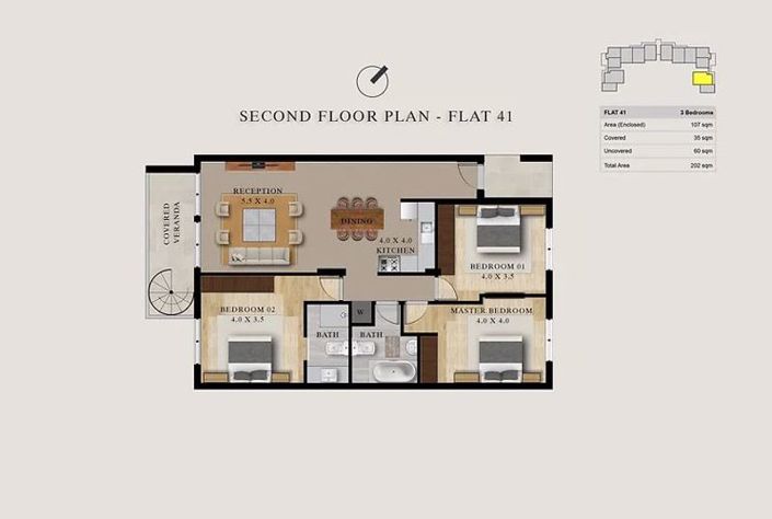 Image No.14-Appartement de 3 chambres à vendre à Pylas