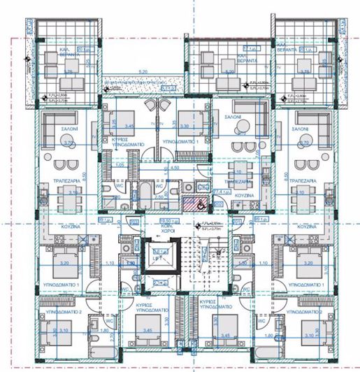 Image No.12-Appartement de 2 chambres à vendre à Aradippou