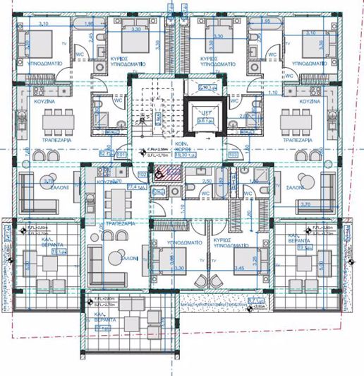 Image No.14-Appartement de 2 chambres à vendre à Aradippou