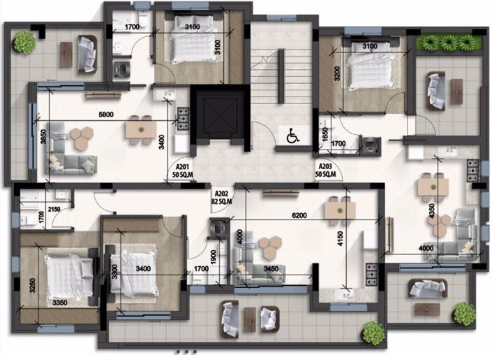 Image No.14-Appartement de 1 chambre à vendre à Larnaca