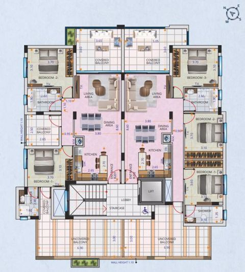 Image No.12-Appartement de 2 chambres à vendre à Larnaca