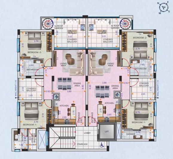 Image No.12-Appartement de 2 chambres à vendre à Larnaca