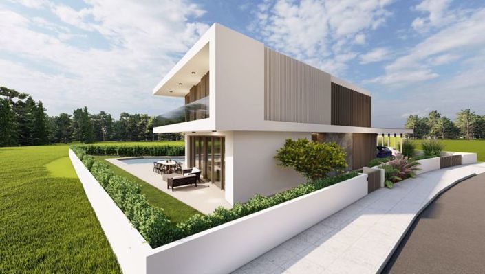 Image No.3-Villa de 4 chambres à vendre à Oroklini