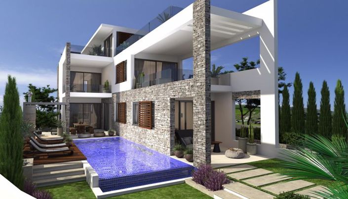 Image No.3-Villa de 4 chambres à vendre à Kissonerga