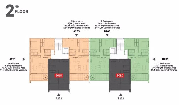 Image No.14-Appartement de 2 chambres à vendre à Leivadia