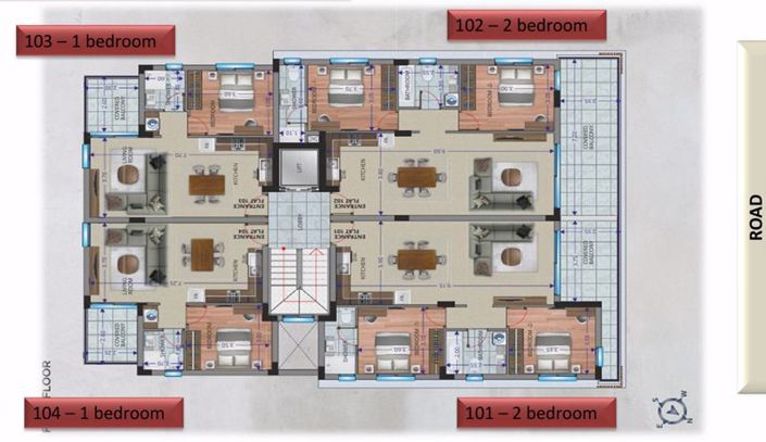Image No.10-Appartement de 1 chambre à vendre à Oroklini