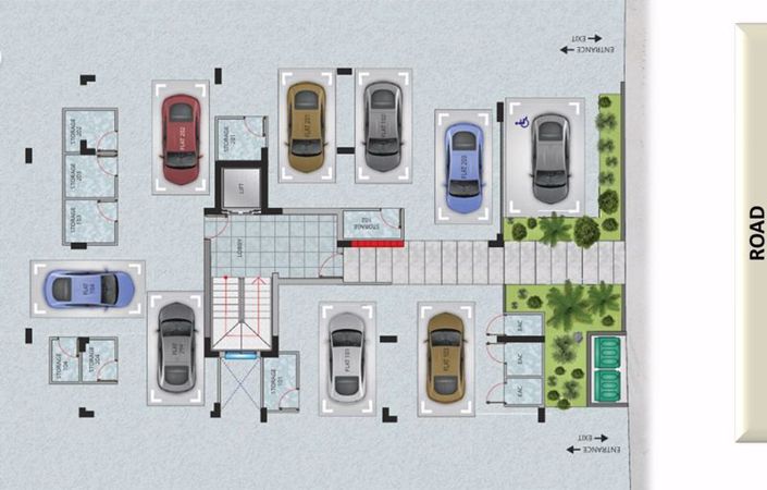 Image No.9-Appartement de 2 chambres à vendre à Oroklini