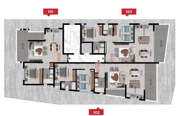 Image No.8-Appartement de 2 chambres à vendre à Leivadia