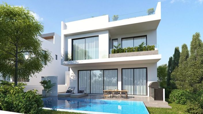 Image No.5-Villa de 4 chambres à vendre à Oroklini