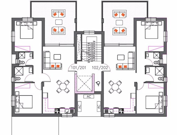 Image No.10-Appartement de 2 chambres à vendre à Kapparis